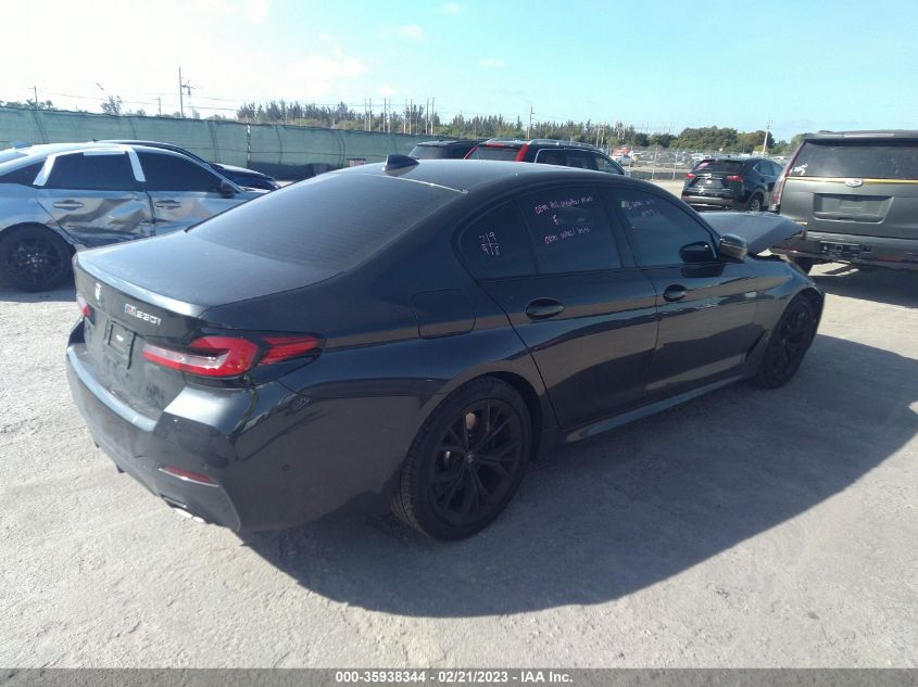2022 BMW 5 SERIES 530I VIN: WBA53BH07NWX47254