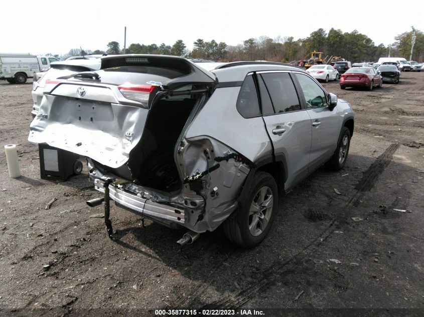 2022 TOYOTA RAV4 XLE VIN: 2T3P1RFV8NW303291
