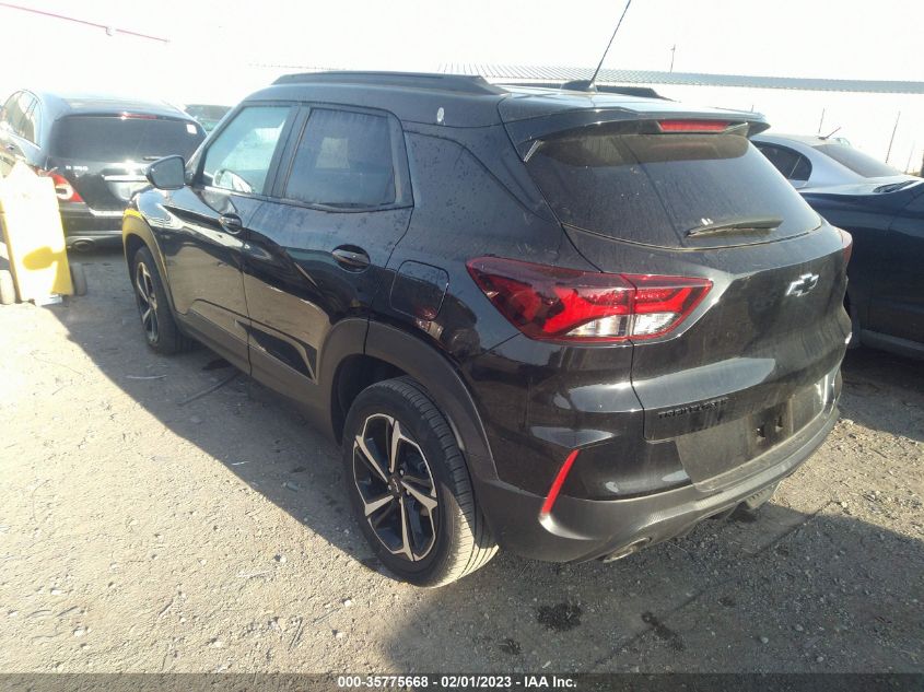 2022 CHEVROLET TRAILBLAZER RS VIN: KL79MTSL4NB065396