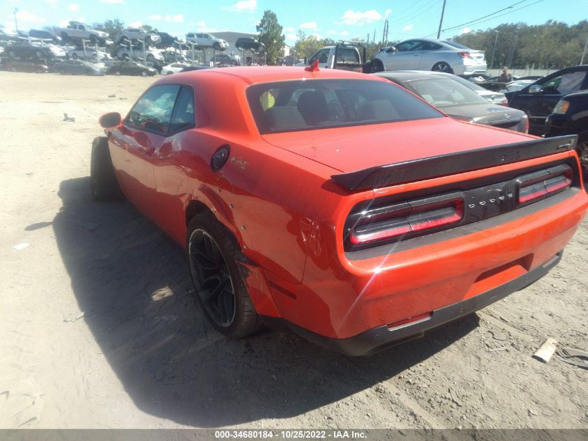 2022 DODGE CHALLENGER R/T SCAT PACK WIDEBODY VIN: 2C3CDZFJ8NH144179