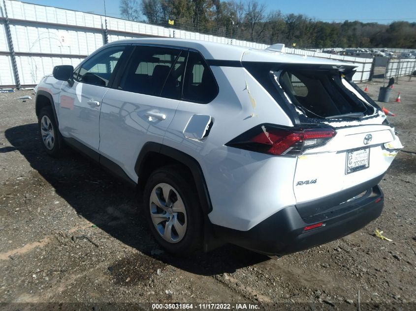 2022 TOYOTA RAV4 LE VIN: 2T3H1RFV5NW226562