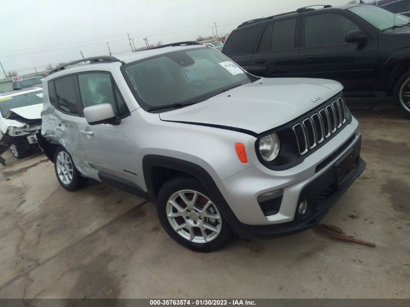 2021 JEEP RENEGADE LATITUDE VIN: ZACNJCBB2MPN25707