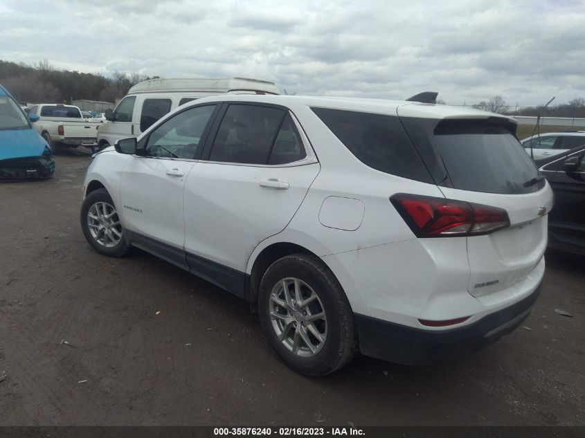 2022 CHEVROLET EQUINOX LT VIN: 3GNAXKEV6NL112917