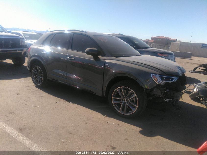 2022 AUDI Q3 S LINE PREMIUM PLUS VIN: WA1EECF39N1035383