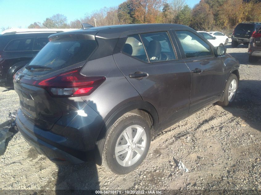2022 NISSAN KICKS S VIN: 3N1CP5BV7NL507103