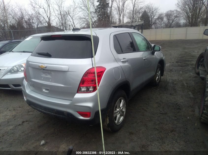 2022 CHEVROLET TRAX LS VIN: KL7CJNSM3NB545464