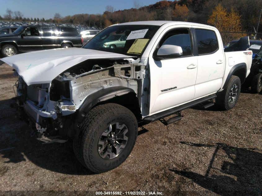2022 TOYOTA TACOMA 4WD SR/SR5/TRD SPORT VIN: 3TMCZ5ANXNM496732