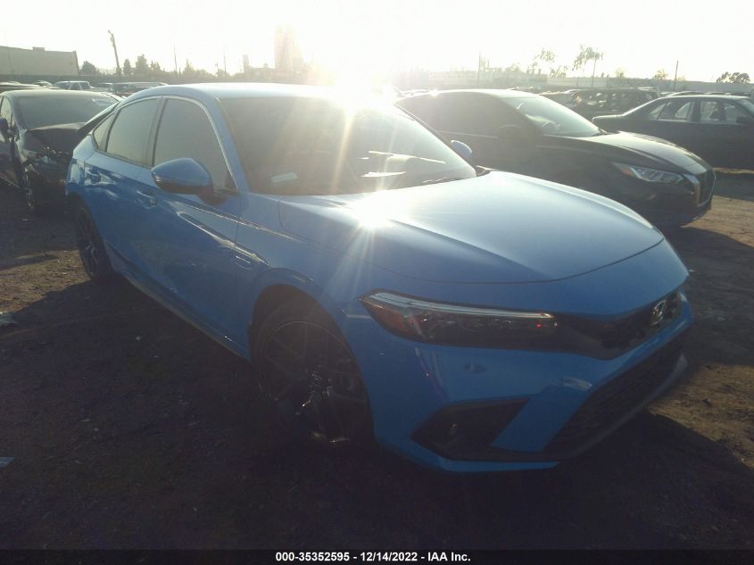 2022 HONDA CIVIC HATCHBACK SPORT TOURING VIN: 19XFL1H86NE021175