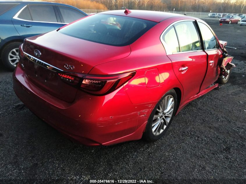 2021 INFINITI Q50 3.0T LUXE VIN: JN1EV7BR7MM754297