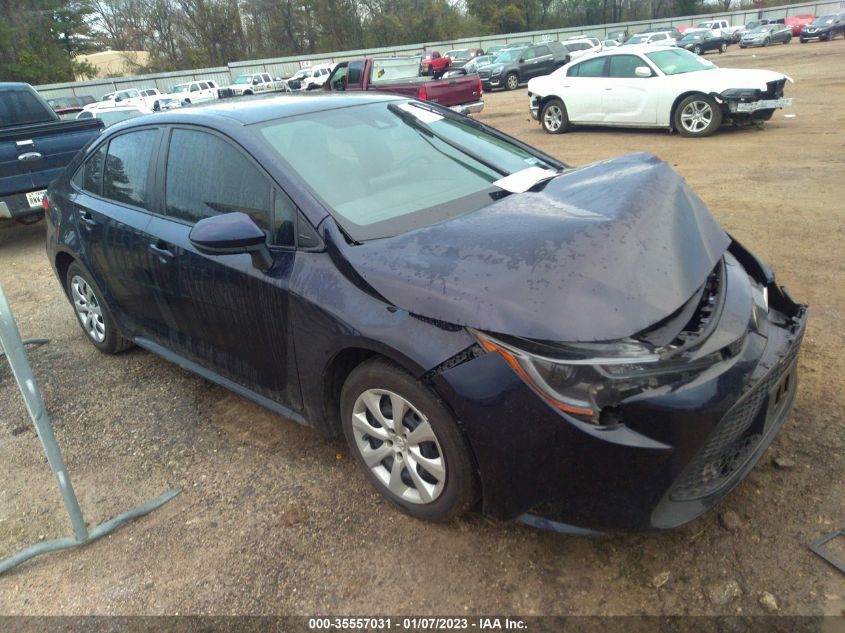 2022 TOYOTA COROLLA LE VIN: 5YFEPMAE0NP284620