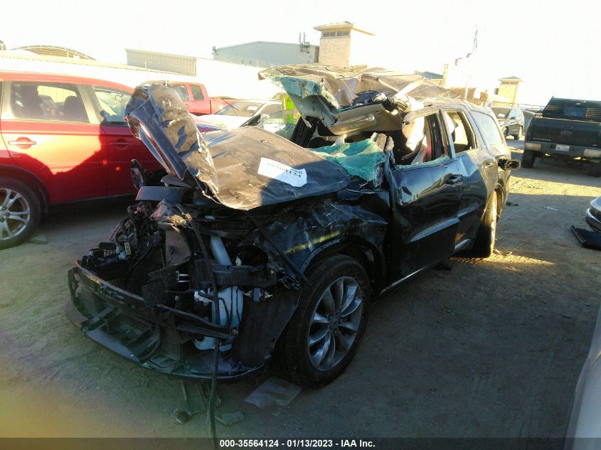 2022 DODGE DURANGO SXT VIN: 1C4RDHAG8NC130491