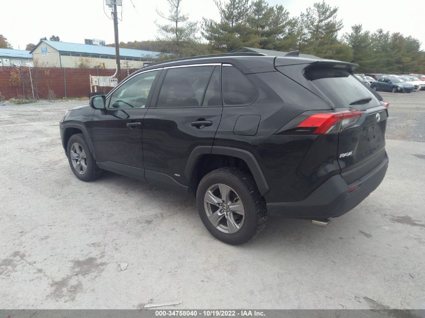 2022 TOYOTA RAV4 HYBRID LE VIN: 4T3LWRFV3NU070193
