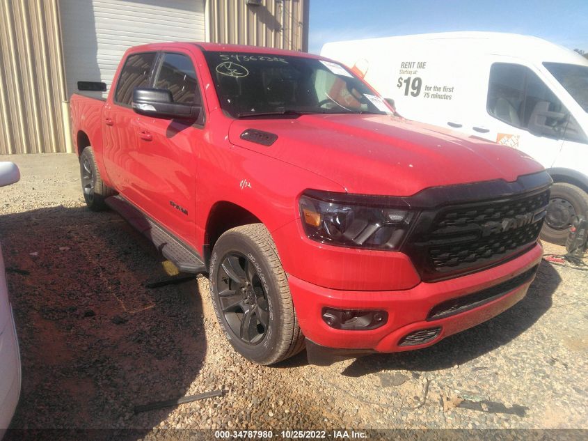 2022 RAM 1500 BIG HORN VIN: 1C6SRFFT6NN247592