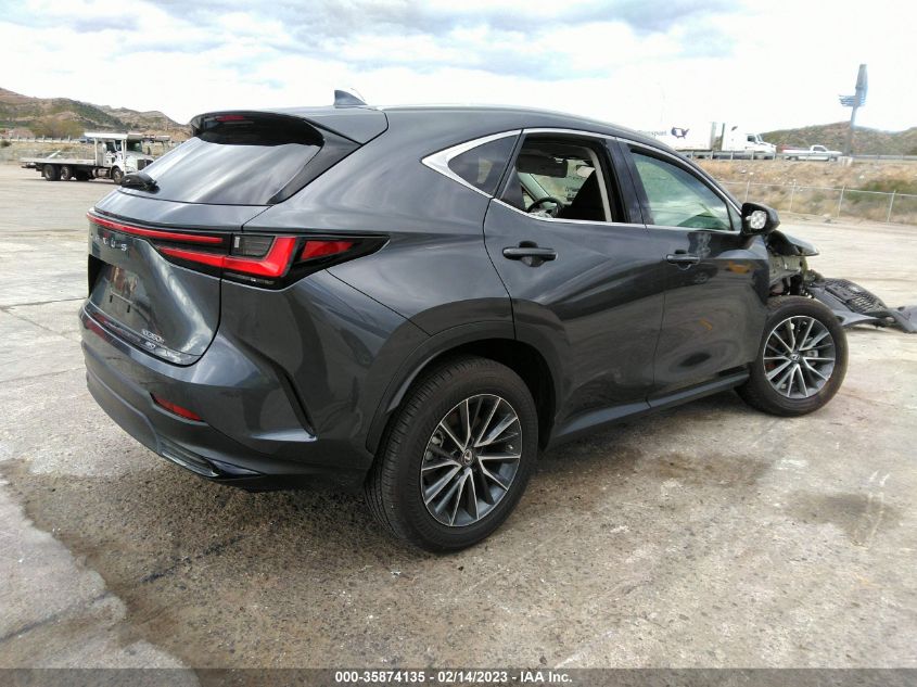 2022 LEXUS NX NX 350H VIN: 2T2AKCEZ3NC001885