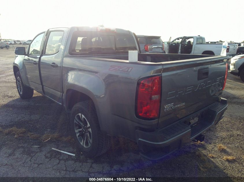 2021 CHEVROLET COLORADO 4WD Z71 VIN: 1GCGTDEN6M1173992