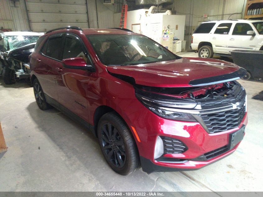 2022 CHEVROLET EQUINOX RS VIN: 2GNAXWEV3N6140539
