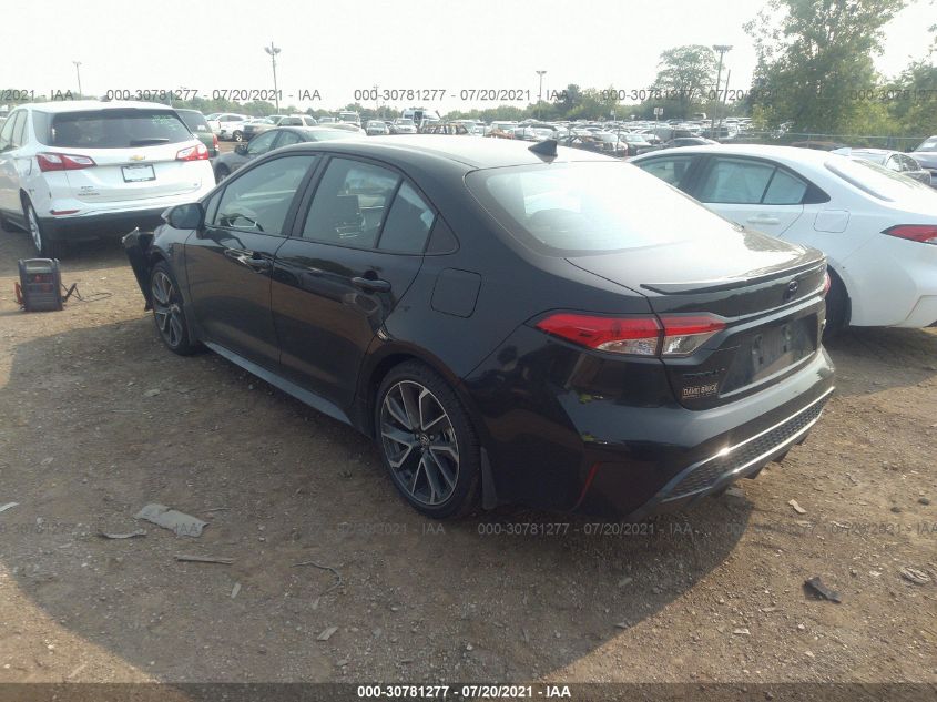 2021 TOYOTA COROLLA SE/NIGHTSHADE/APEX SE VIN: 5YFS4MCE9MP085718