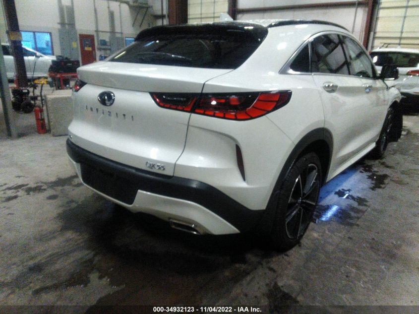 2022 INFINITI QX55 SENSORY VIN: 3PCAJ5L37NF102229