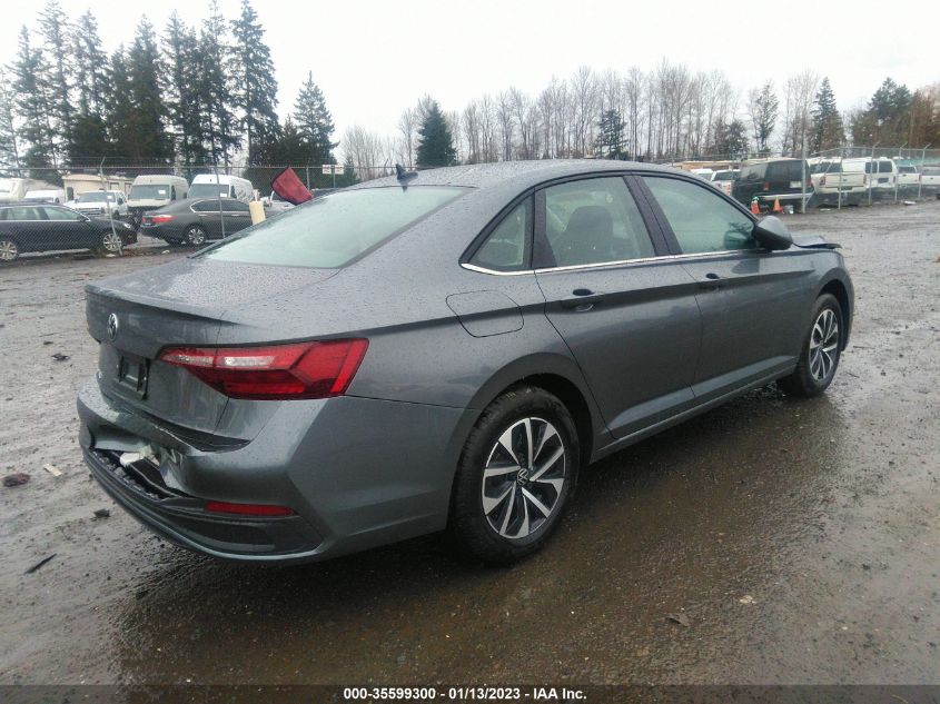 2022 VOLKSWAGEN JETTA S VIN: 3VWCM7BU1NM033830