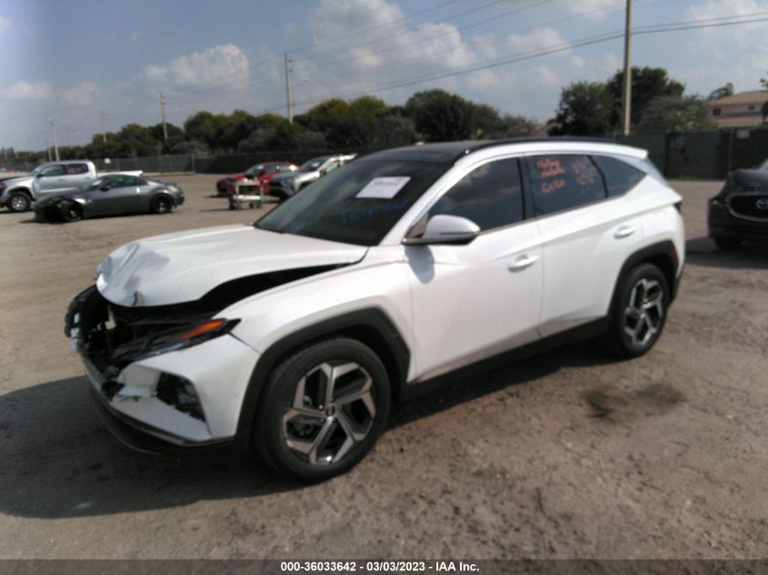 2022 HYUNDAI TUCSON LIMITED VIN: 5NMJE3AE8NH051805