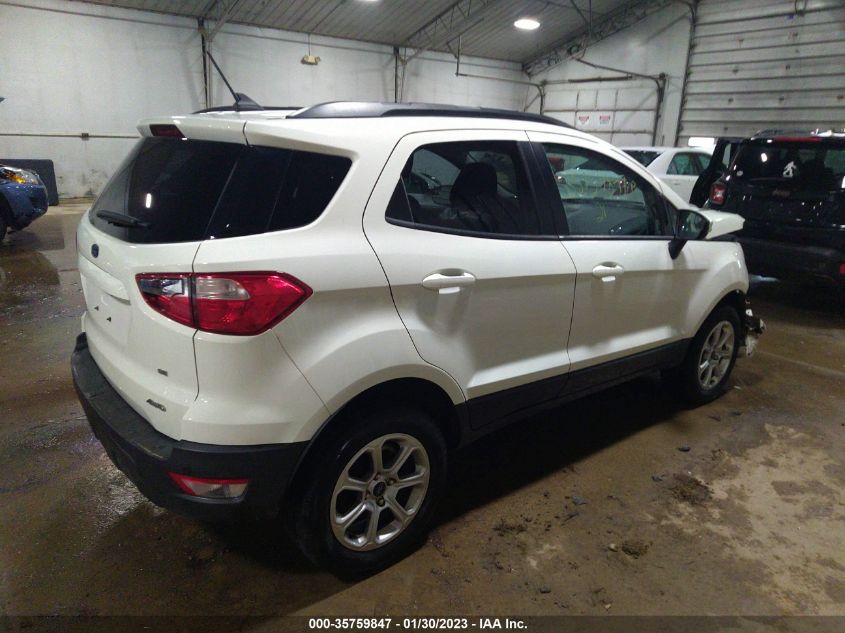 2021 FORD ECOSPORT SE VIN: MAJ6S3GL3MC410050
