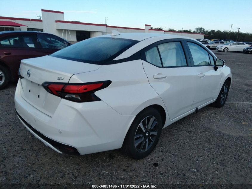2021 NISSAN VERSA SV VIN: 3N1CN8EV9ML859150