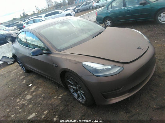 2022 TESLA MODEL 3 LONG RANGE VIN: 5YJ3E1EB0NF137088