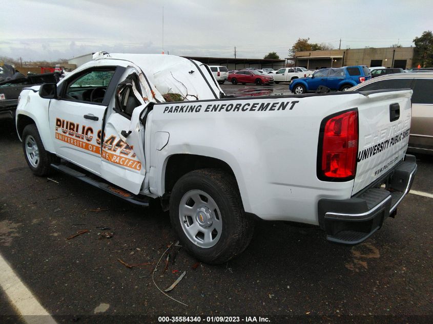 2022 CHEVROLET COLORADO 2WD WORK TRUCK VIN: 1GCGSBEN6N1185889