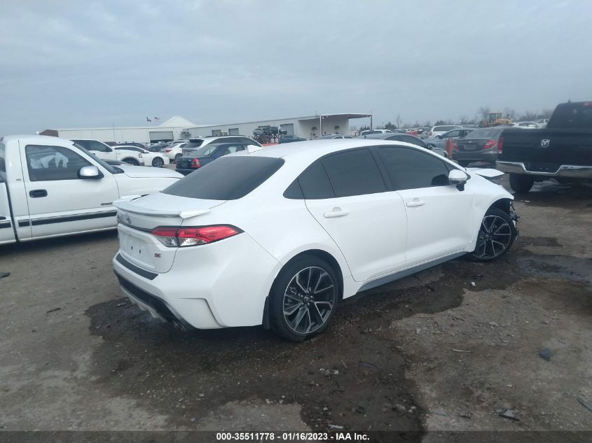 2022 TOYOTA COROLLA SE/SE NIGHTSHADE/APEX SE VIN: JTDS4MCE2N3513316