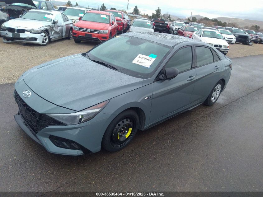 2022 HYUNDAI ELANTRA N LINE VIN: KMHLR4AF5NU329897