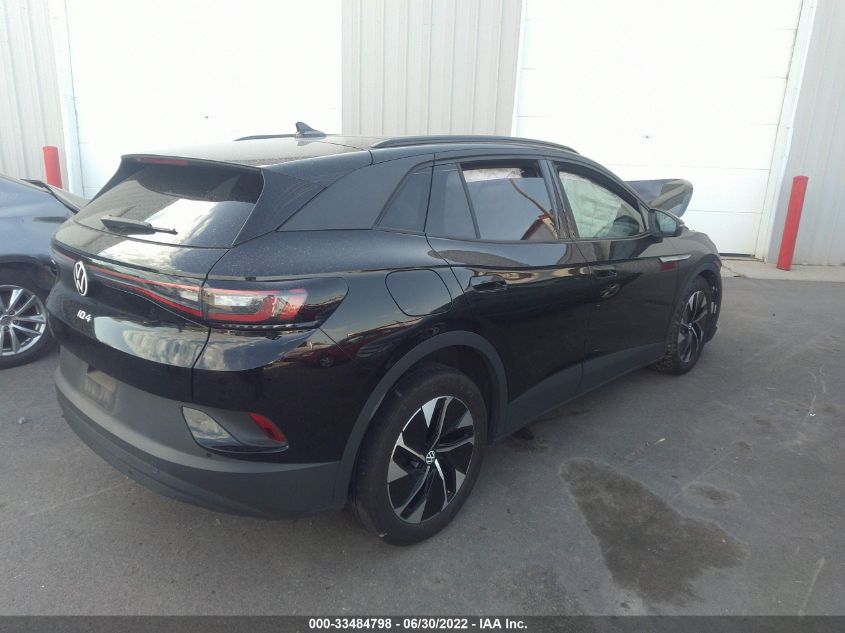 2021 VOLKSWAGEN ID.4 PRO S VIN: WVGTMPE28MP054921