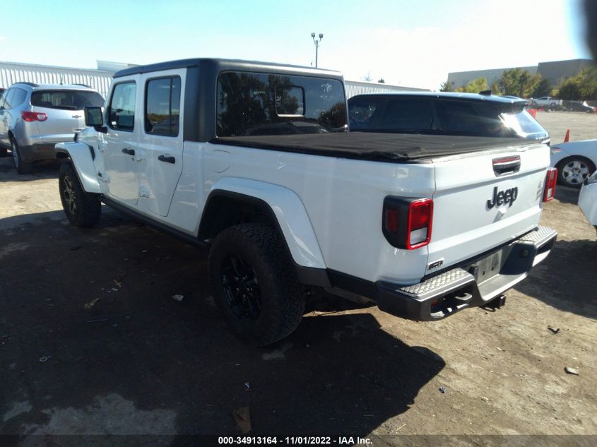 2021 JEEP GLADIATOR WILLYS SPORT VIN: 1C6HJTAG0ML536309