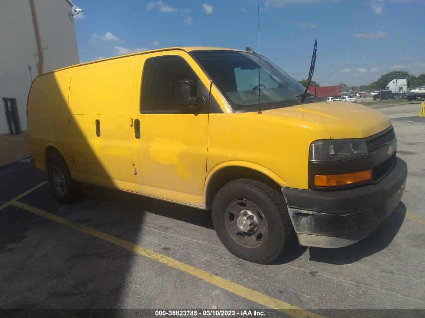 2021 CHEVROLET EXPRESS CARGO VAN VIN: 1GCWGAFP0M1228063