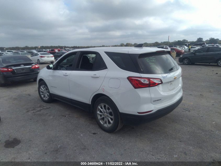 2021 CHEVROLET EQUINOX LS VIN: 3GNAXHEV0MS121782