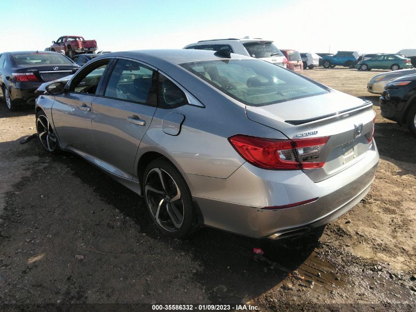 2021 HONDA ACCORD SEDAN SPORT VIN: 1HGCV1F31MA023861