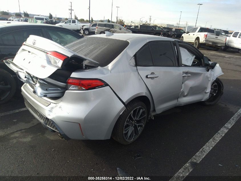 2021 TOYOTA COROLLA SE VIN: JTDS4MCE0MJ073879