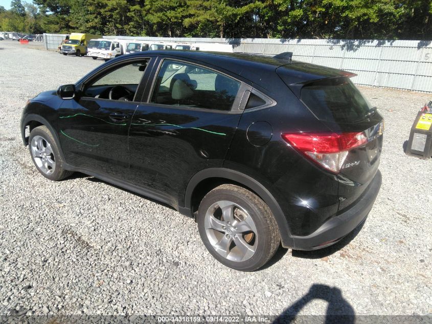 2021 HONDA HR-V LX VIN: 3CZRU6H35MM753078