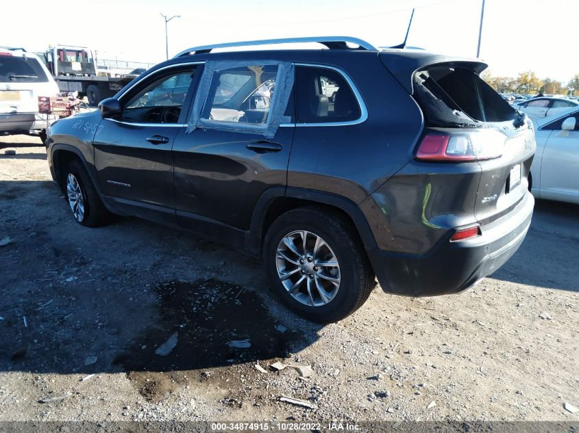 2021 JEEP CHEROKEE LATITUDE LUX VIN: 1C4PJMMX2MD154430