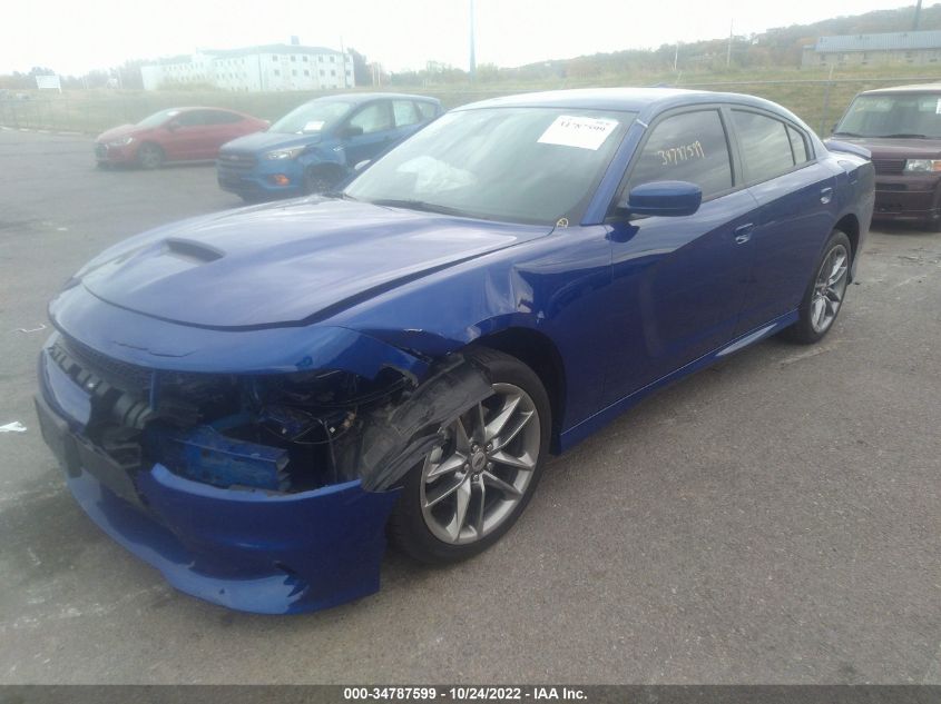 2021 DODGE CHARGER GT VIN: 2C3CDXMG1MH567387