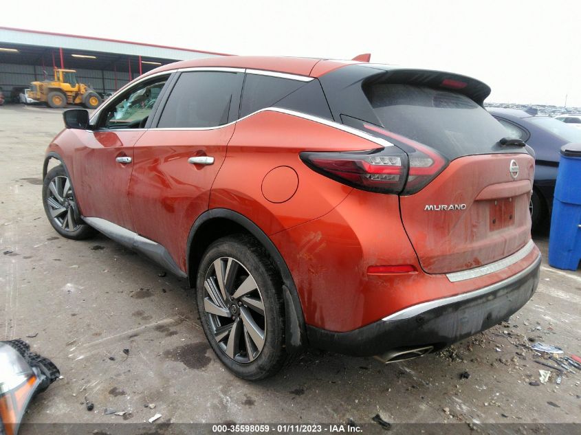 2021 NISSAN MURANO SL VIN: 5N1AZ2CS6MC132490