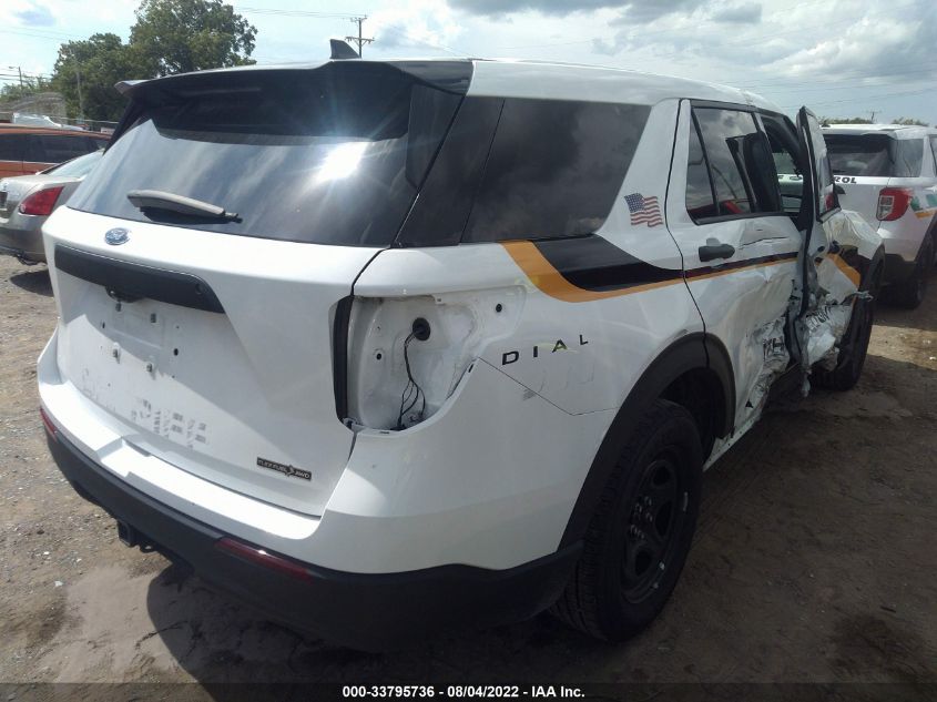 2021 FORD POLICE INTERCEPTOR VIN: 1FM5K8AB5MGA19540