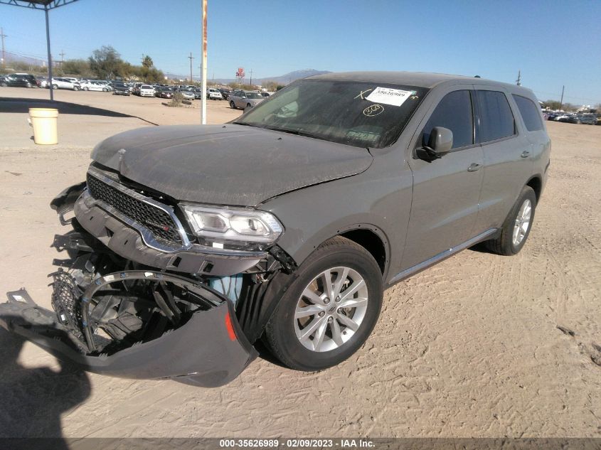 2021 DODGE DURANGO SXT VIN: 1C4RDHAG5MC760760