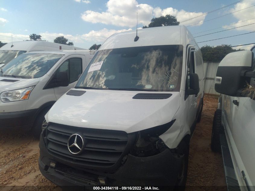 2021 MERCEDES-BENZ SPRINTER CARGO VAN VIN: W1W4EDHY8MT054109
