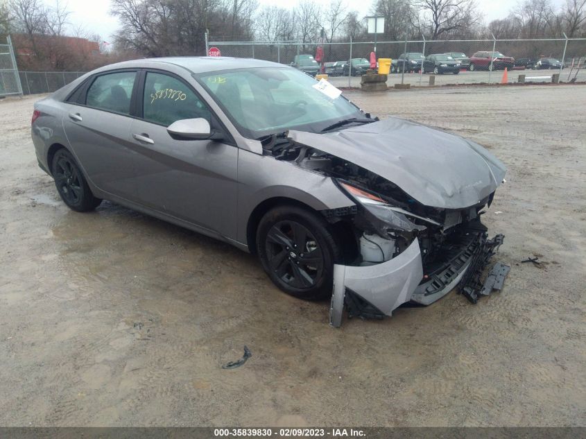 2022 HYUNDAI ELANTRA SEL VIN: KMHLM4AG6NU343850
