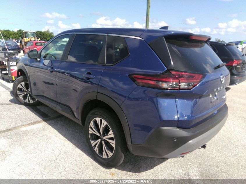 2022 NISSAN ROGUE SV VIN: 5N1BT3BB9NC681048