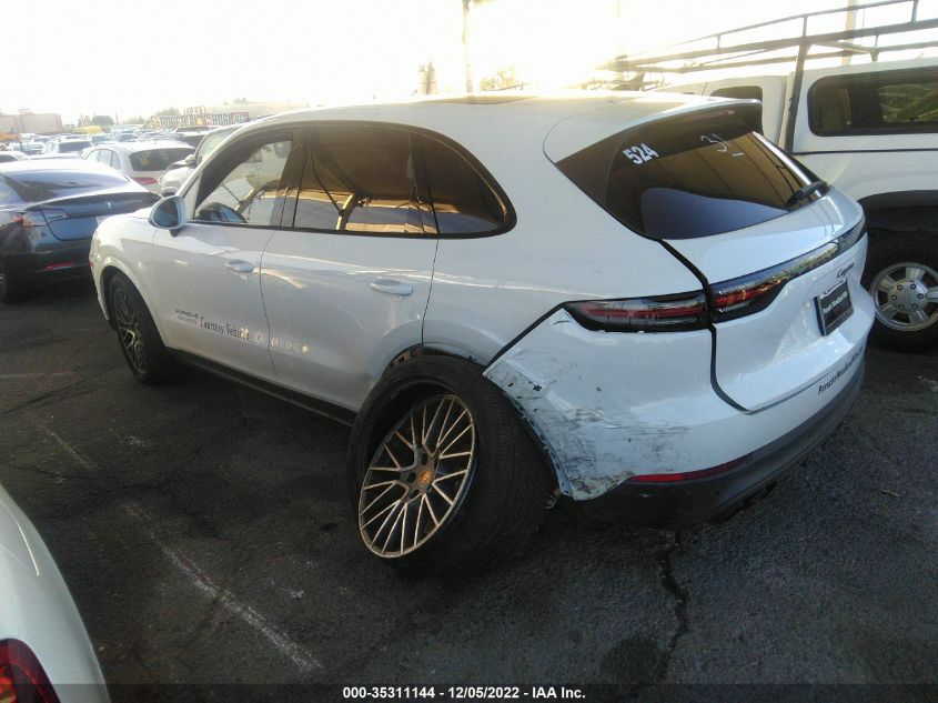 2022 PORSCHE CAYENNE VIN: WP1AA2AY4NDA06917