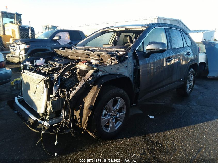 2022 TOYOTA RAV4 HYBRID XLE VIN: 4T3RWRFV3NU078952