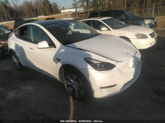 2022 TESLA MODEL Y LONG RANGE VIN: 7SAYGAEE3NF535408