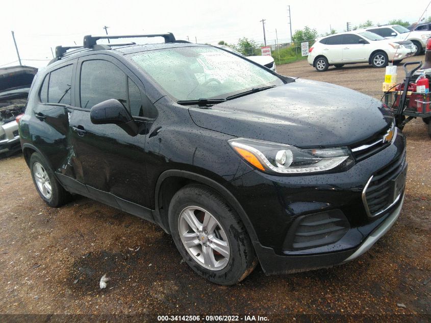 2021 CHEVROLET TRAX LT VIN: KL7CJLSB2MB313956