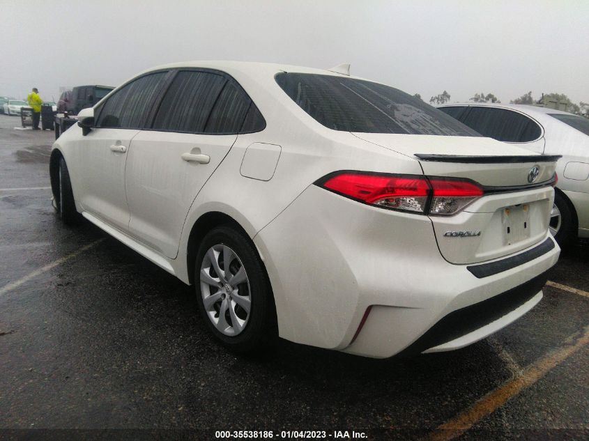 2020 TOYOTA COROLLA LE VIN: JTDEPRAE5LJ104787